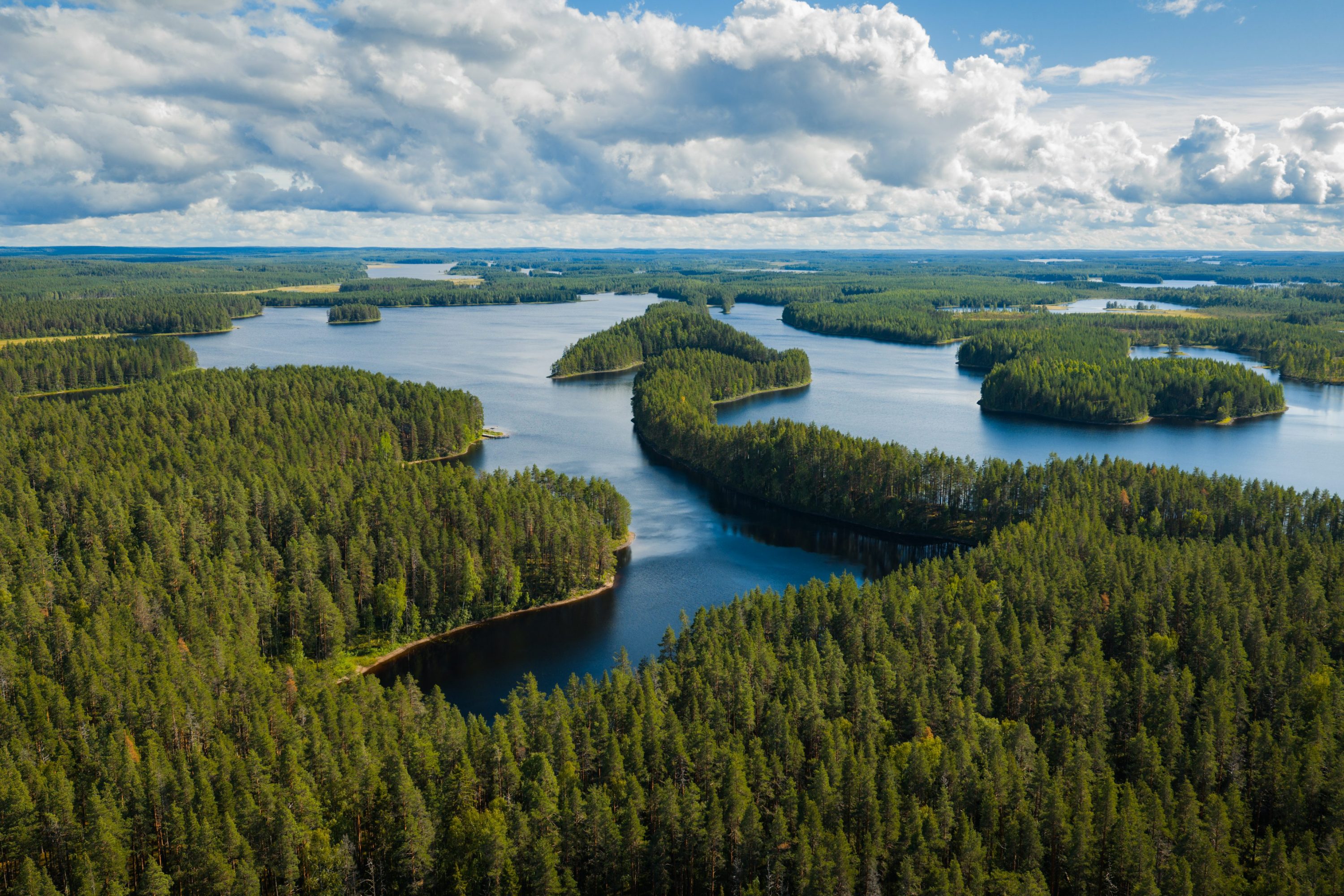 Petkeljärvi National Park, Lakeland Finland