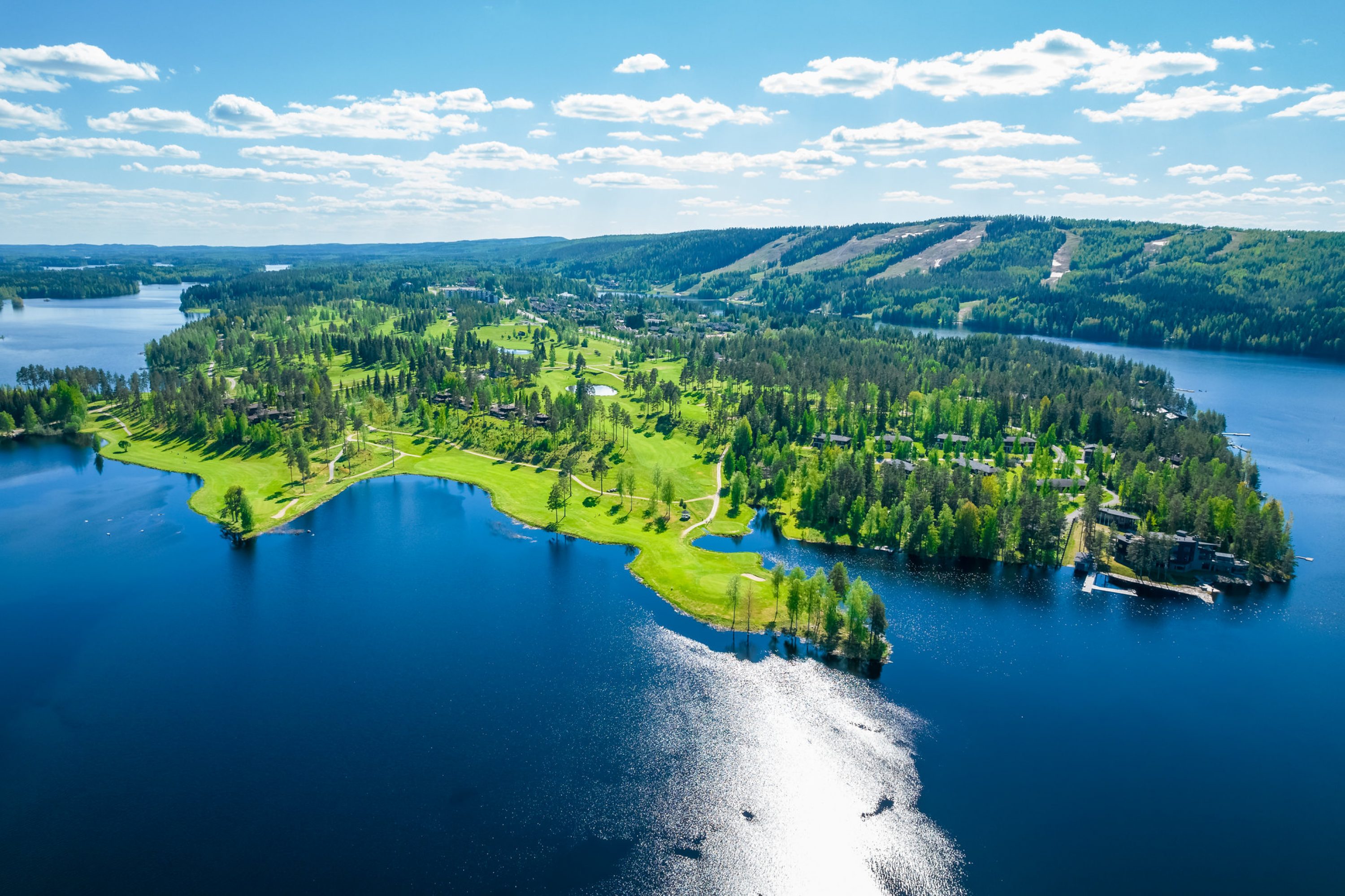 Tahko Resort in summertime