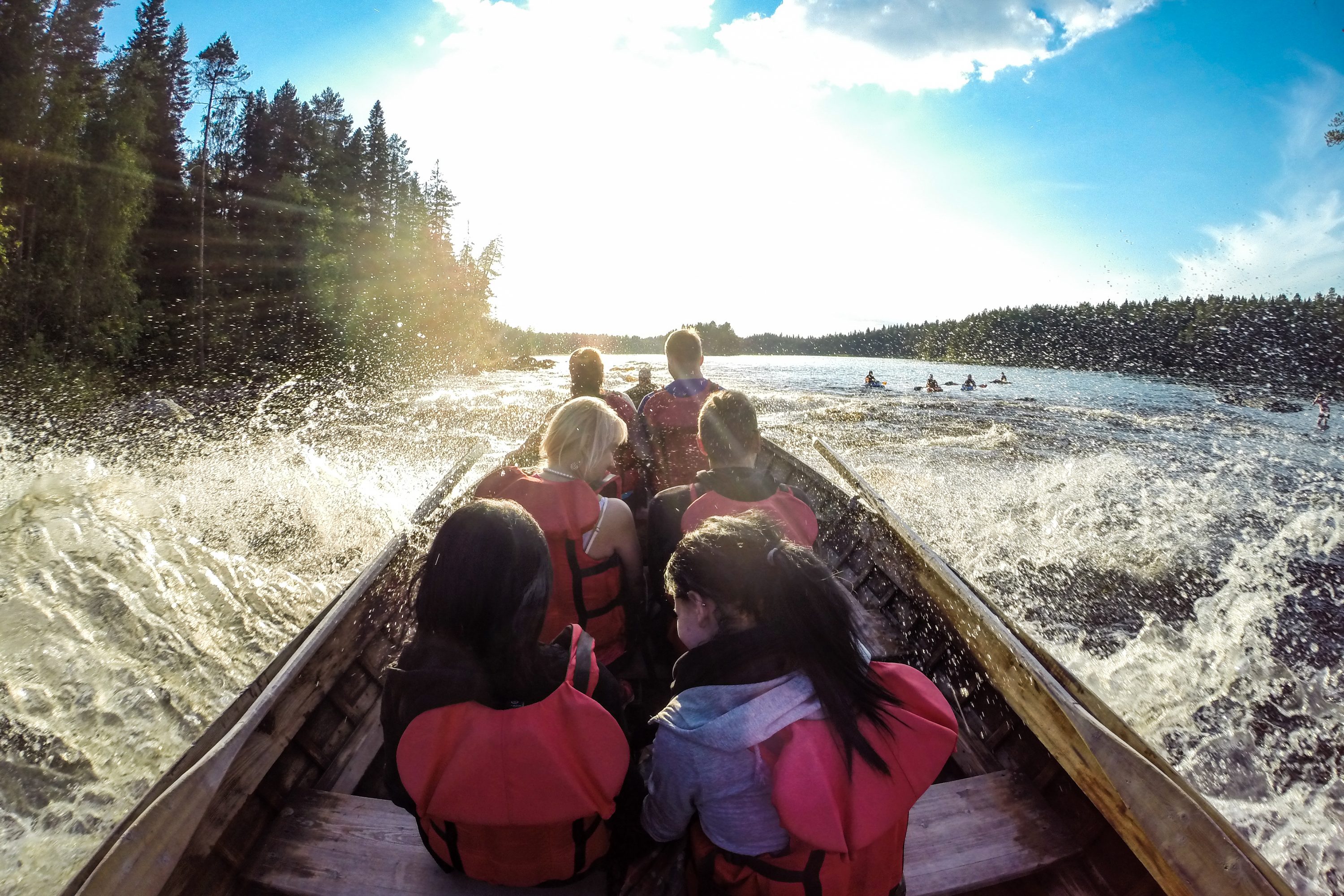 Rafting in Ruunaa