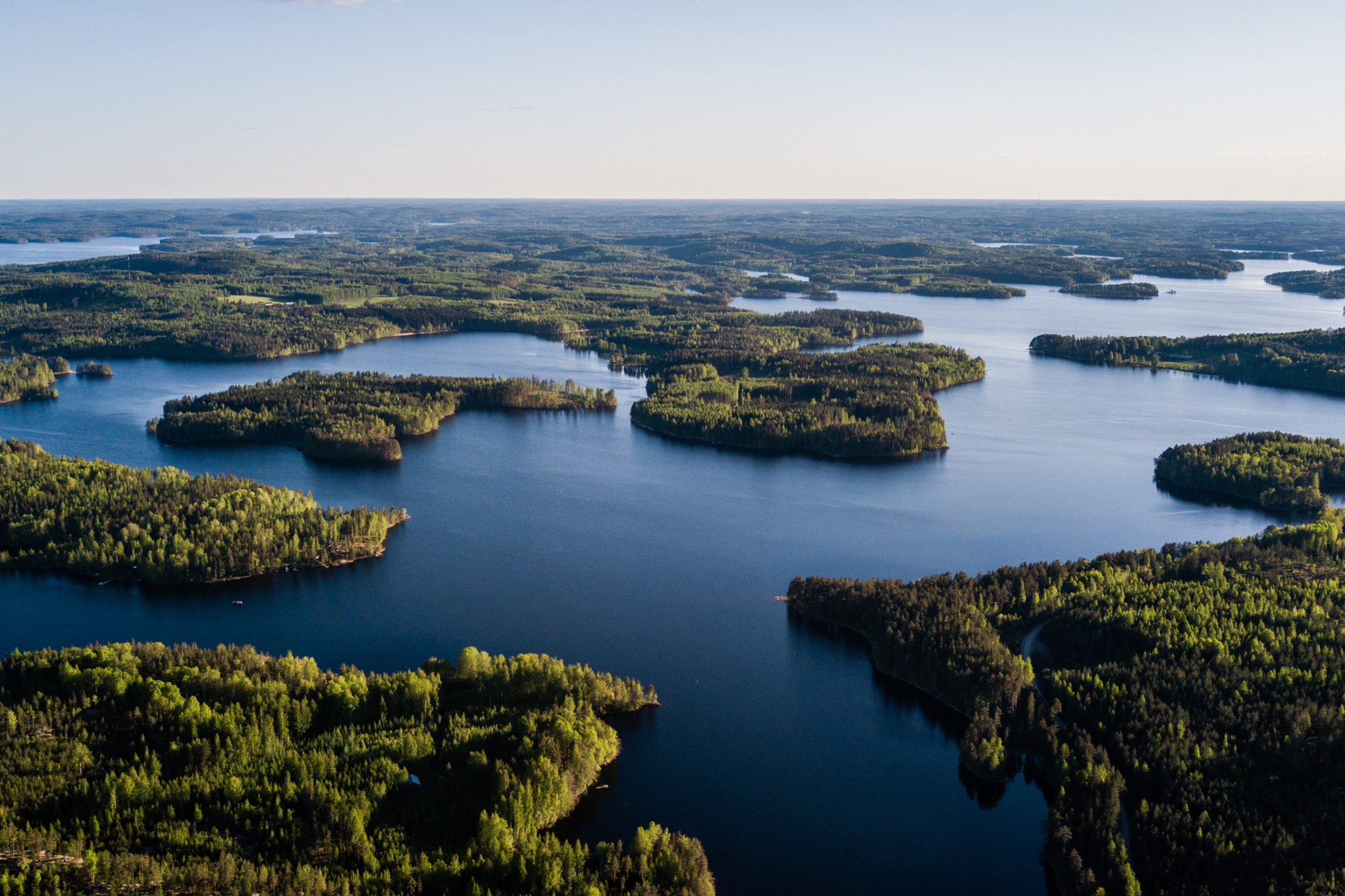 A lakeview from Neitvuori Hill