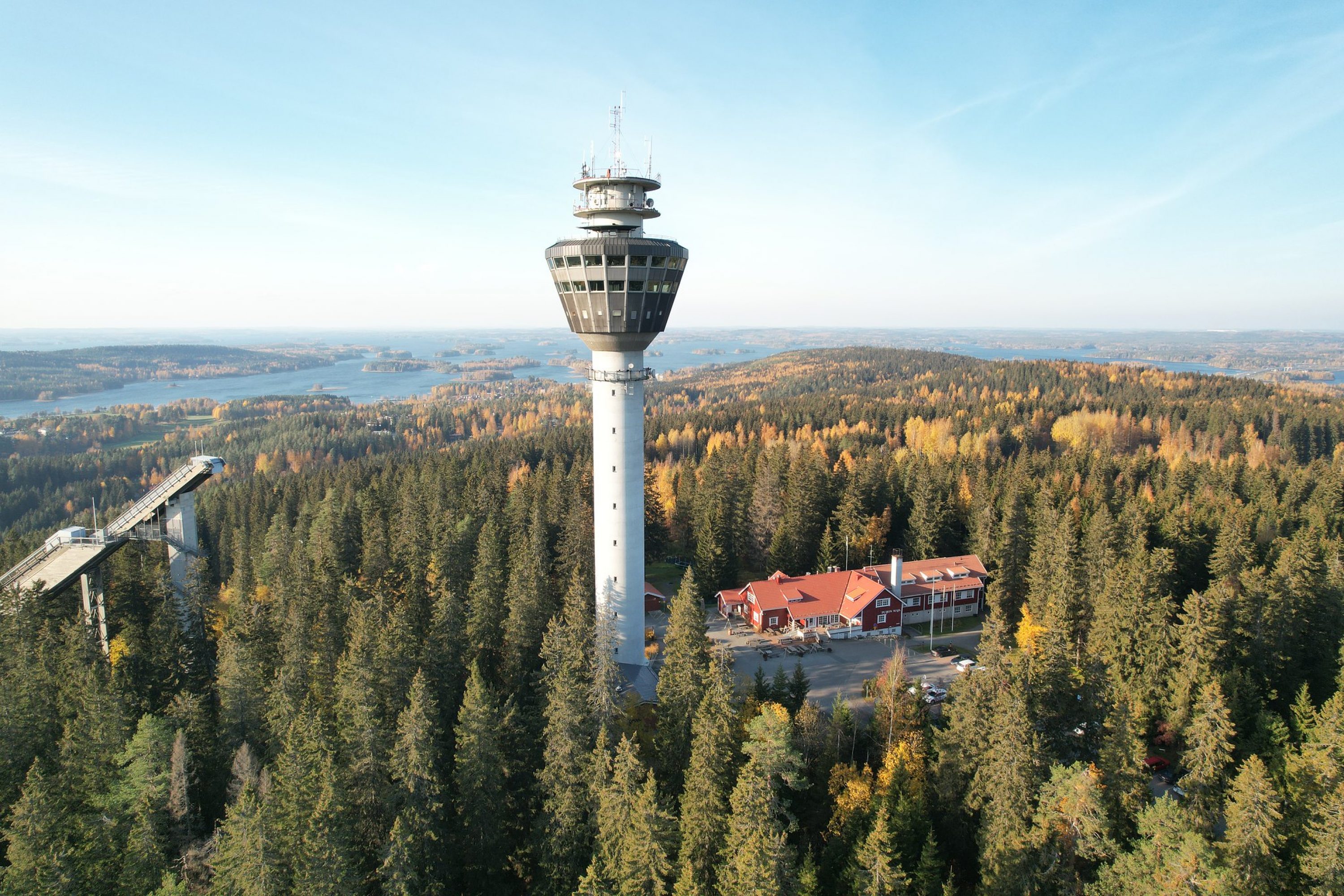 Puijo tower in Kuopio