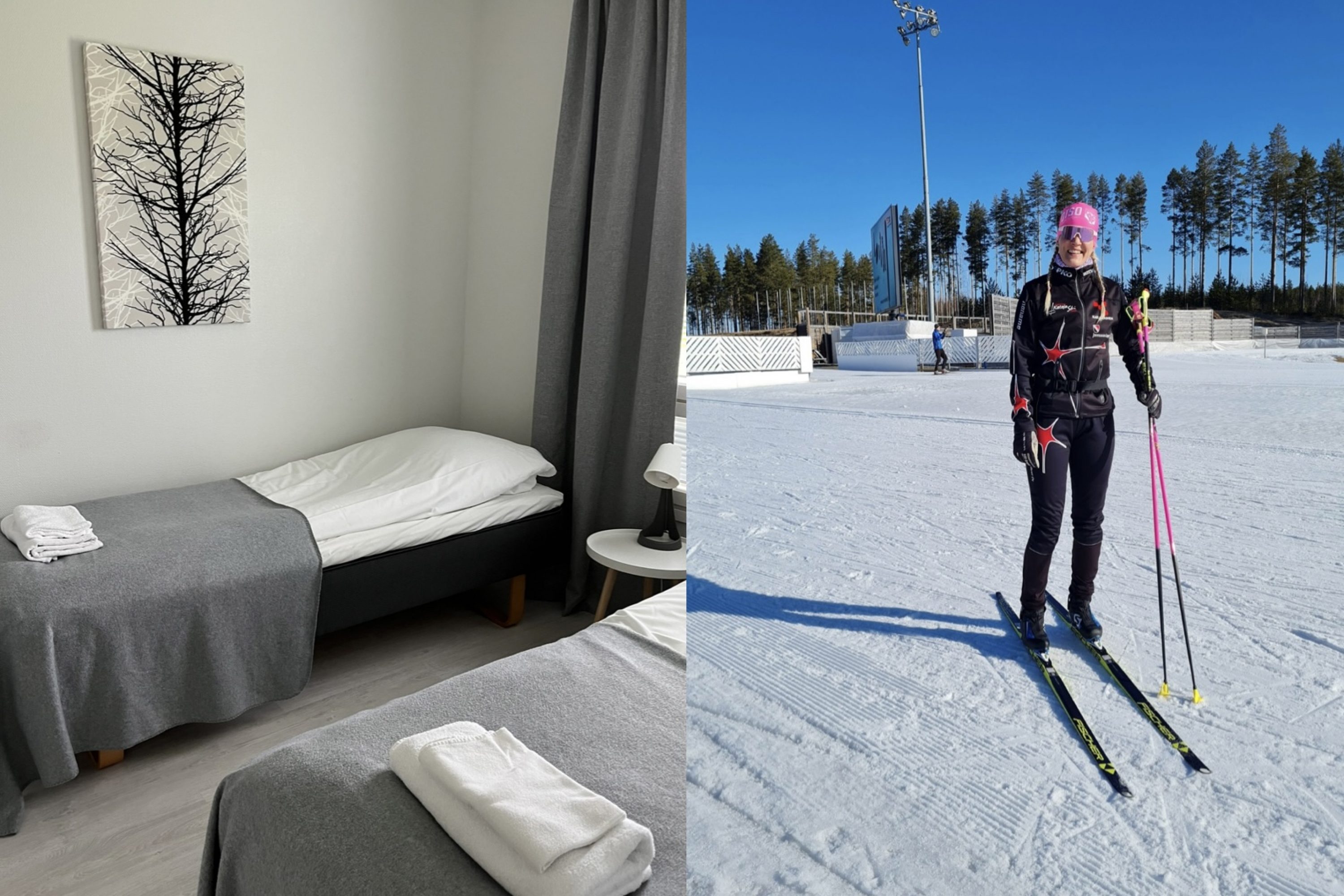 Hotelli Kontio ja ensilumenlatu Kontiolahdella