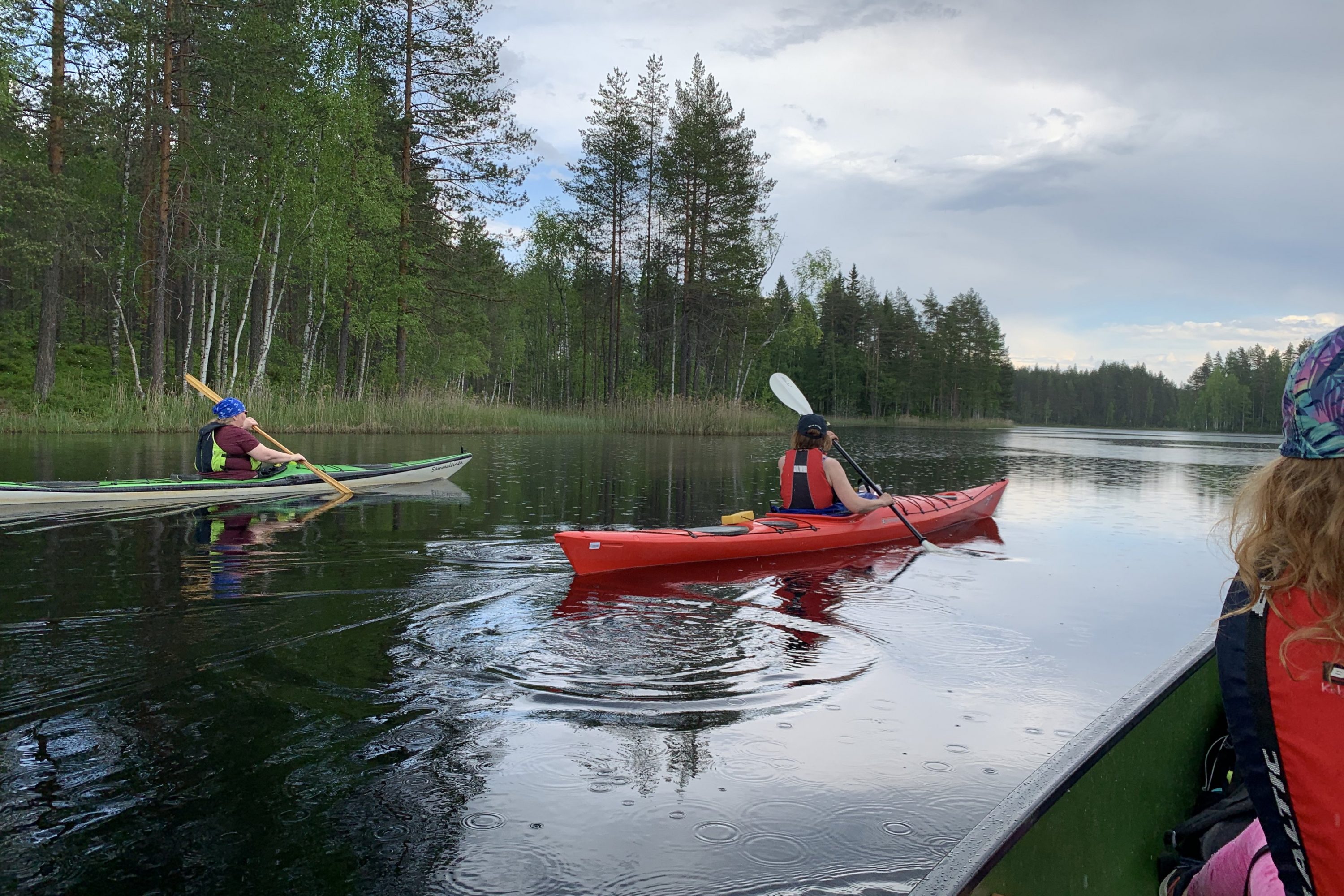 Melojat järvellä