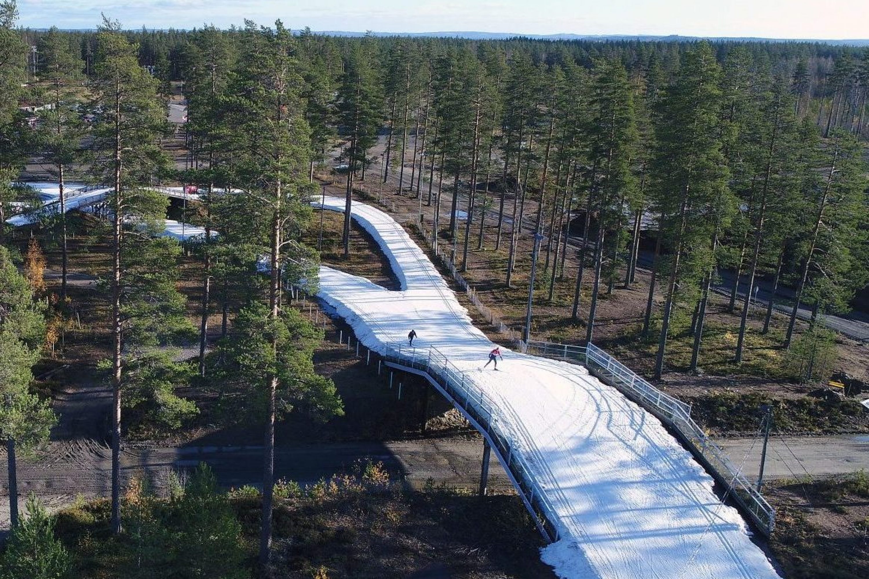 Kontiolahden jäähdytetty latu