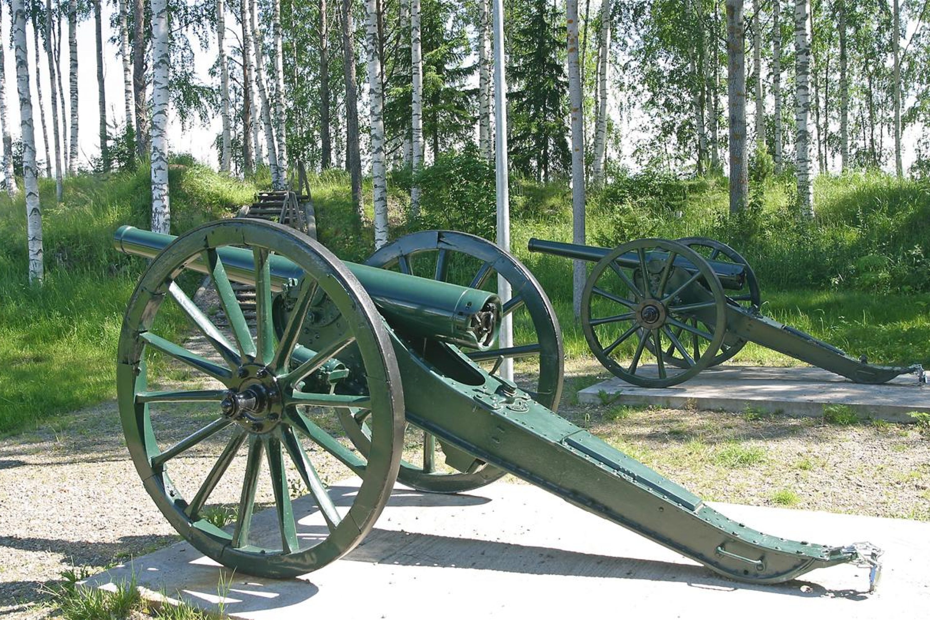 Vanhat tykit Joensuun bunkkerimuseossa