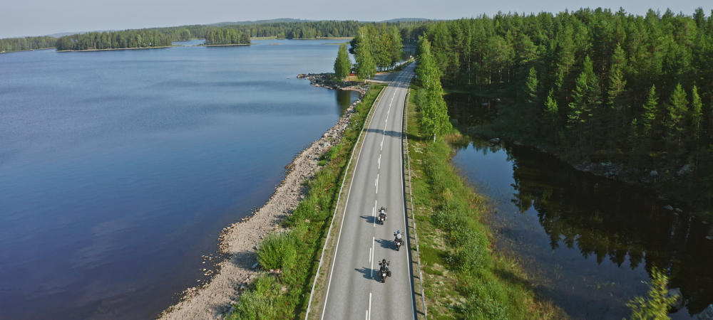 Motorradreisen im Seengebiet