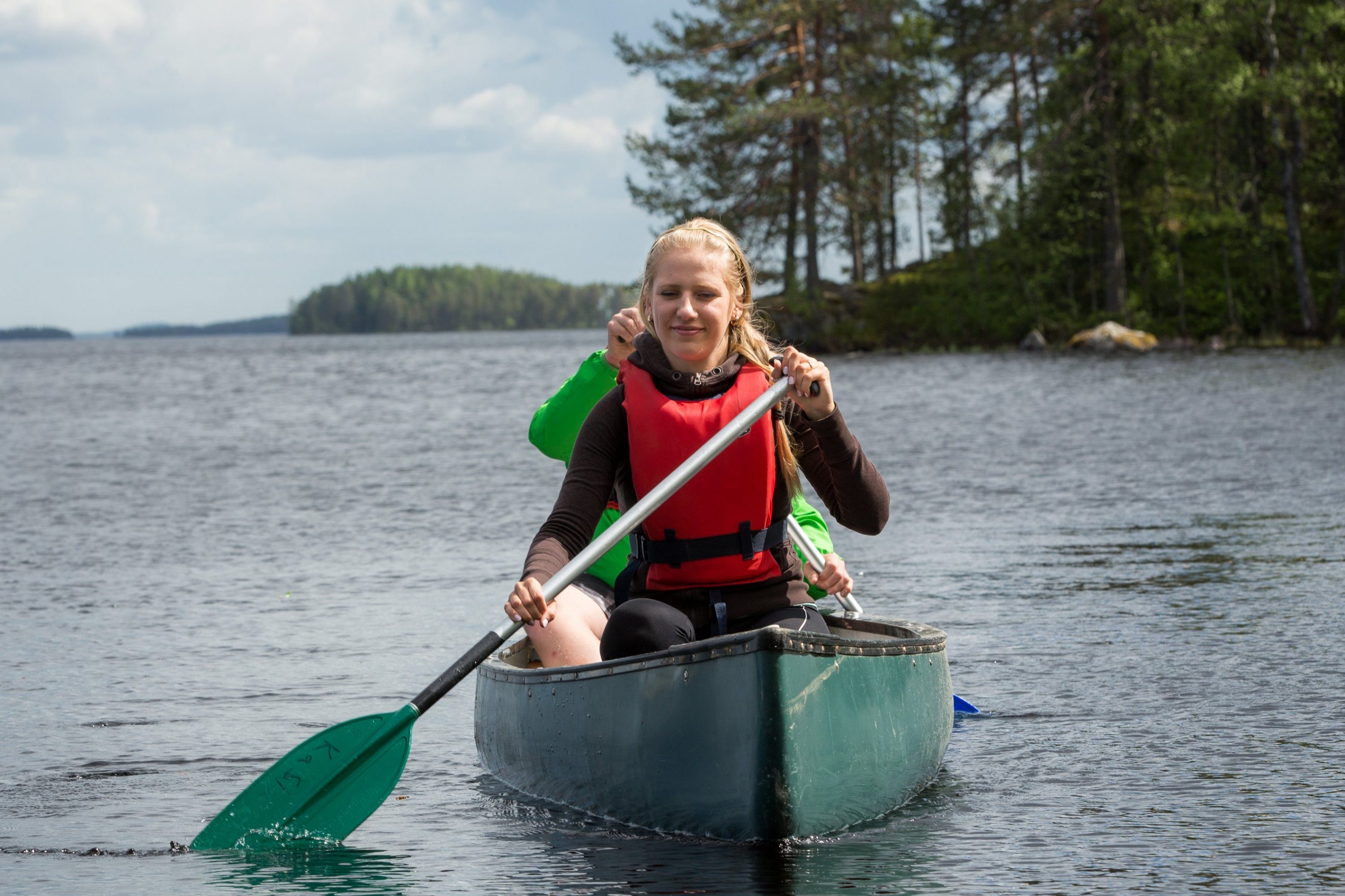 Melojat järvellä