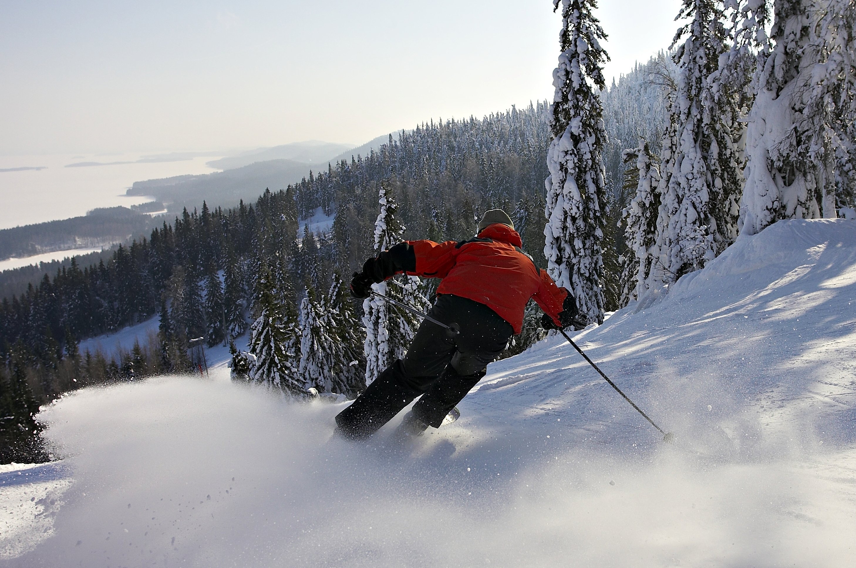 Downhill skiing 2
