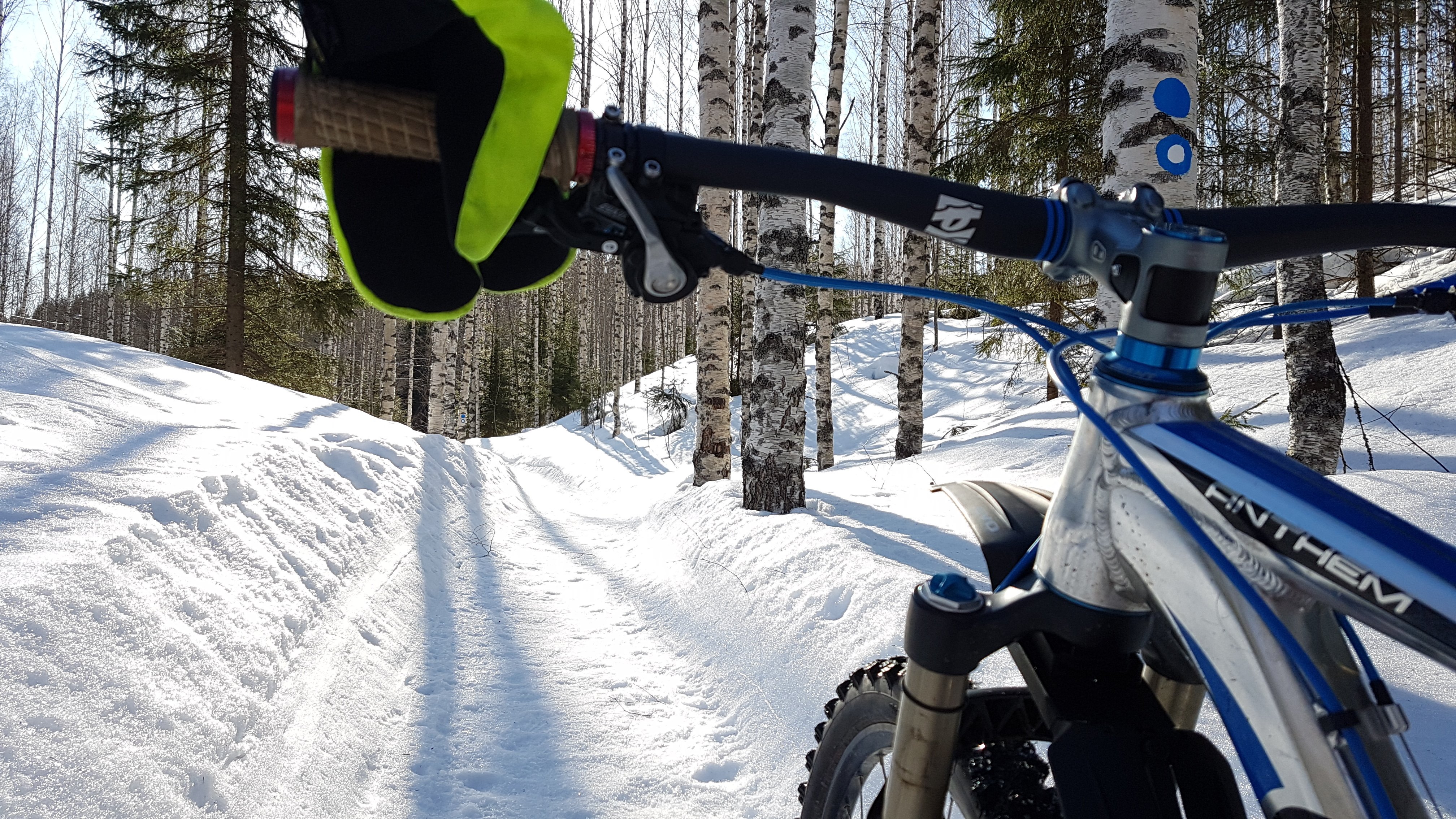 winter trail kitee by Jarno Artika